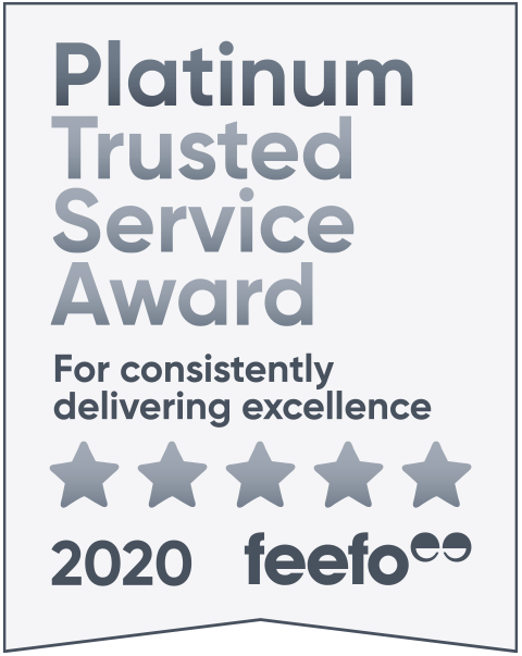 Platinum Trusted Service Award