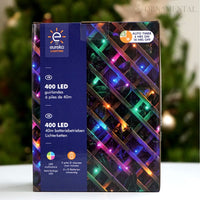 400 Multi-Coloured Christmas Lights