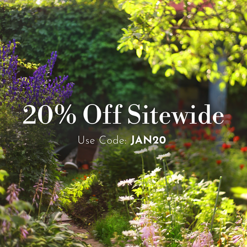 20% off sitewide use code JAN20