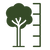 Plant height icon