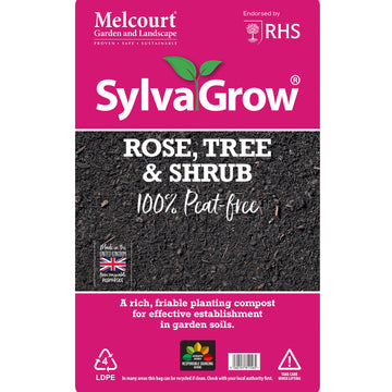 Melcourt Melcourt SylvaGrow® Rose, Tree & Shrub Planting Compost 40 Litres