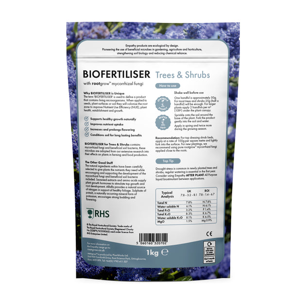 After Plant Biofertiliser back - Trees & Shrubs